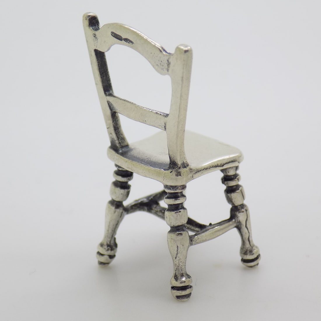 Sterling Silver 925 Kitchen Chair Dollhouse Miniature - 7