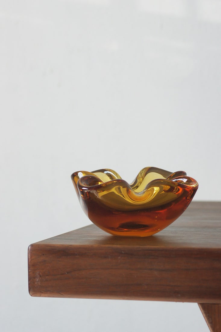 Vintage Italian Glass Bowl, 1970s - 6
