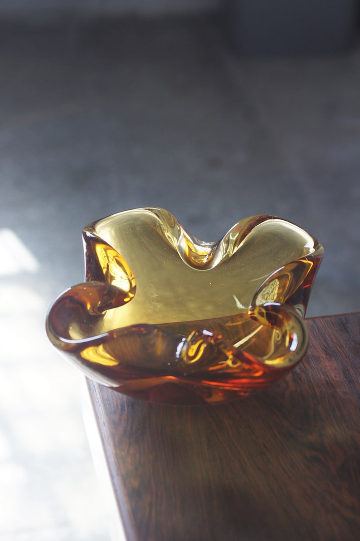 Vintage Italian Glass Bowl, 1970s - 7