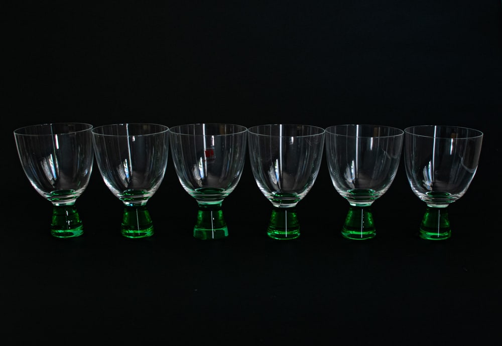 Murano Crystal Martini Glass by Moretti, Set of 6 - 9