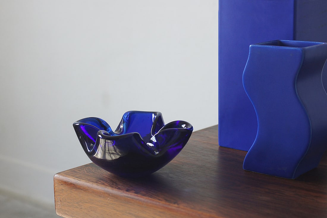 Vintage Italian Glass Ashtray, 1970s - 2