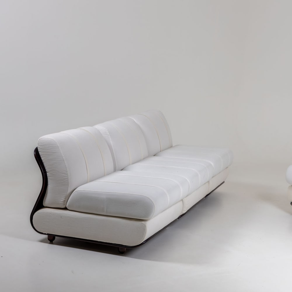 Lounge Chairs in the style of Mario Bellini, Set of 4 - 4