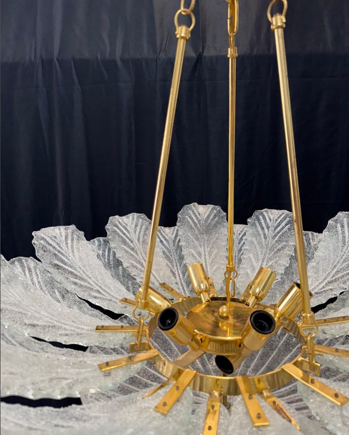 Pendant Light by Barovier for Barovier & Toso, 1970s - 5