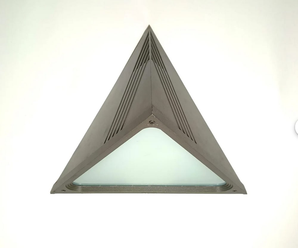 Postmodern Pyramid Wall Sconce from Disano, 1980s - 11