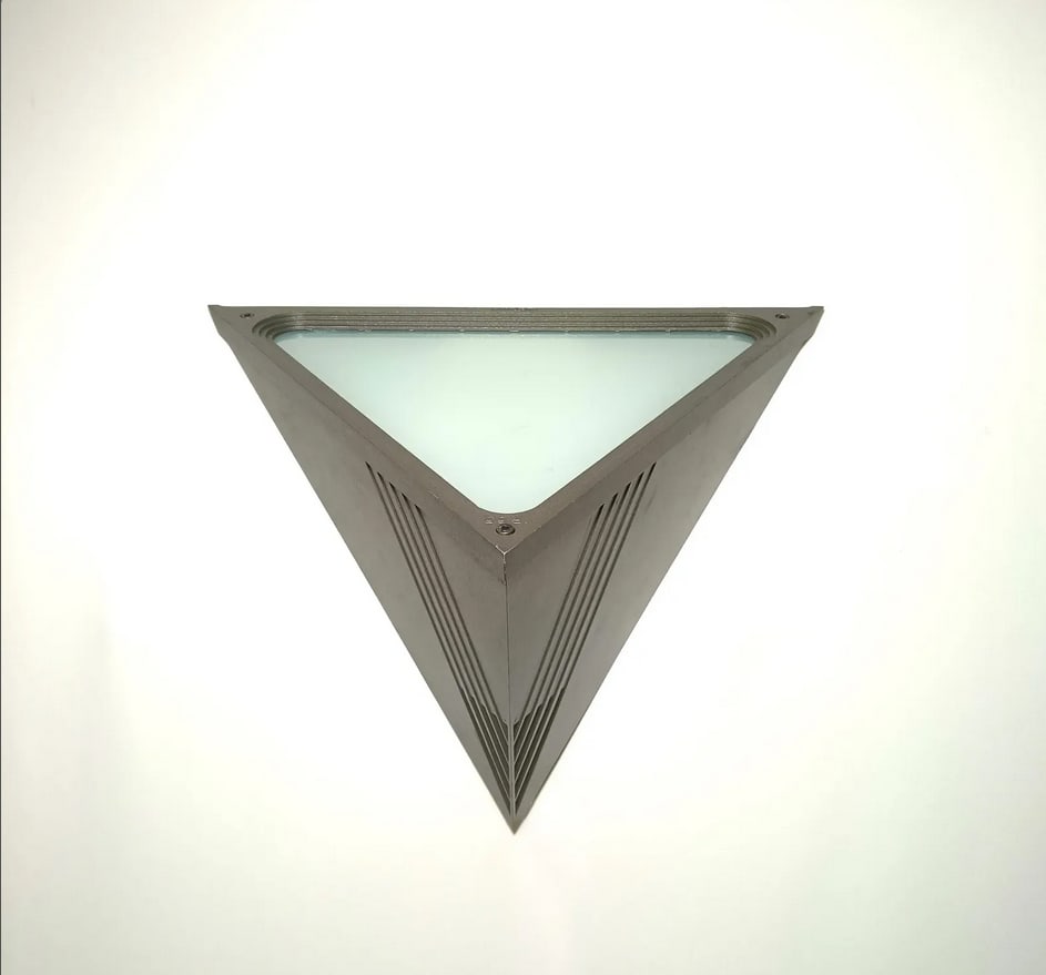 Postmodern Pyramid Wall Sconce from Disano, 1980s - 2
