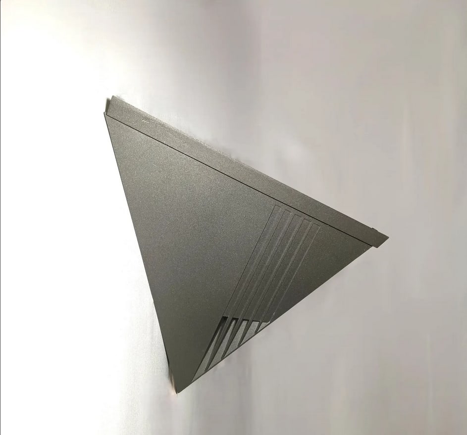 Postmodern Pyramid Wall Sconce from Disano, 1980s - 8