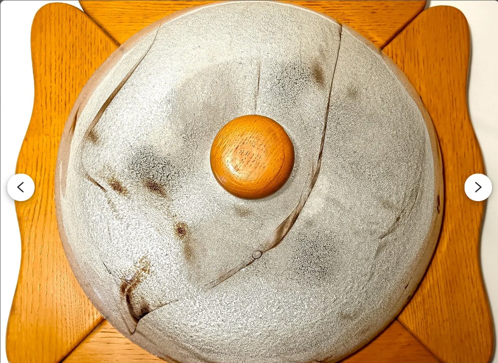 Flush Mount in Golden Oak from Barovier & Toso, 1980s - 9