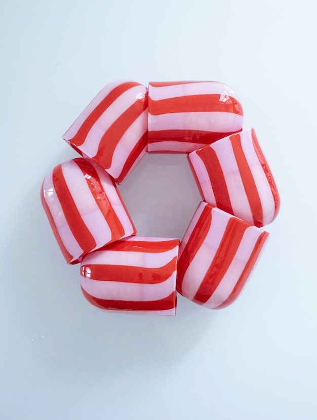 Glasses by Mariana Iskra for Ribes, 2004, Set of 6 - 7