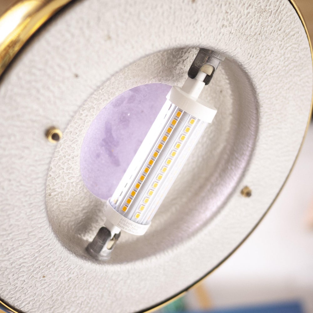 Italian Brass Floor Lamp by Relco, 1980s - 10