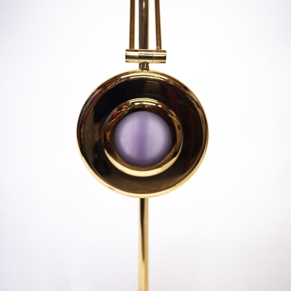 Italian Brass Floor Lamp by Relco, 1980s - 7