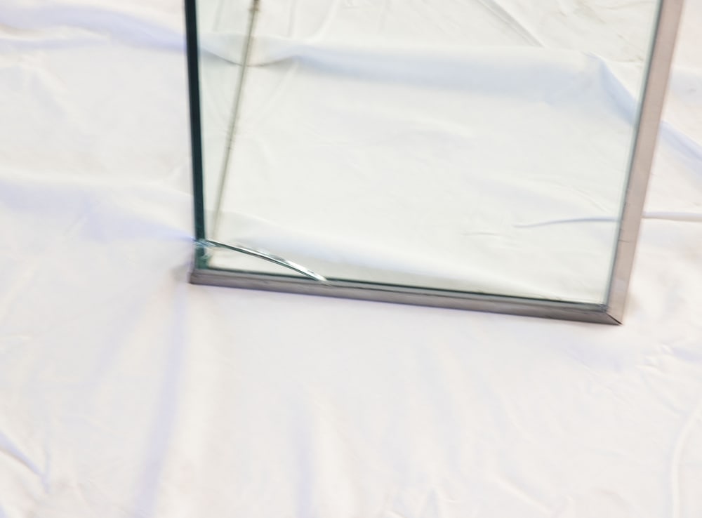 Vintage Glass Table attributed to Fontana Arte, 1973 - 4