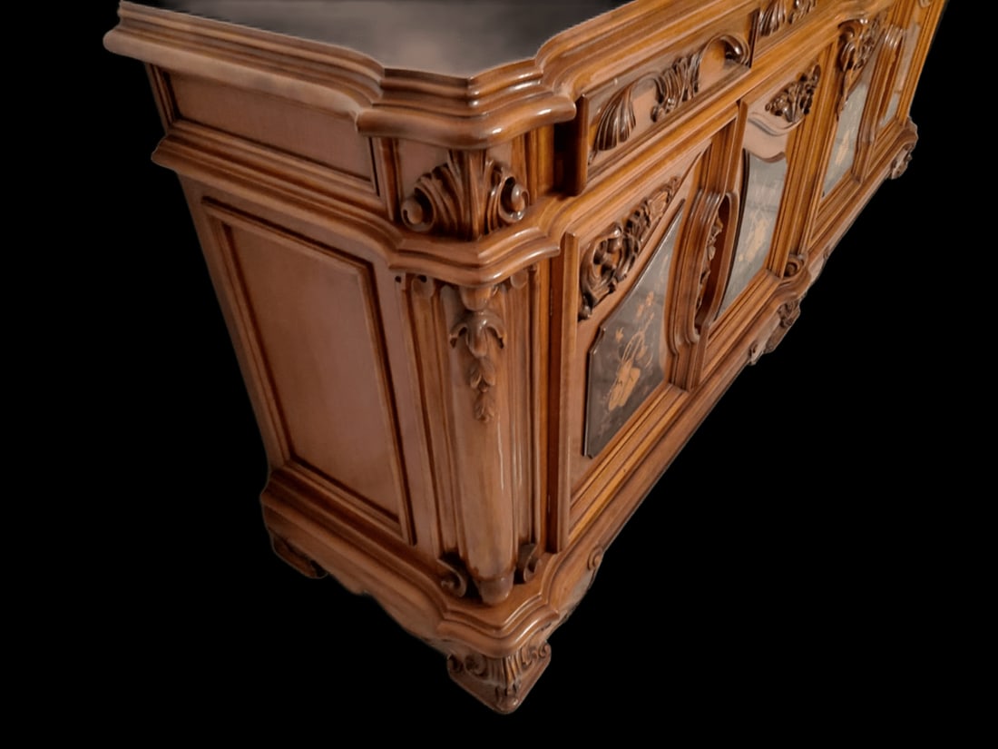 Bookcase and Sideboard from Cantù, 1970s, Set of 2 - 13