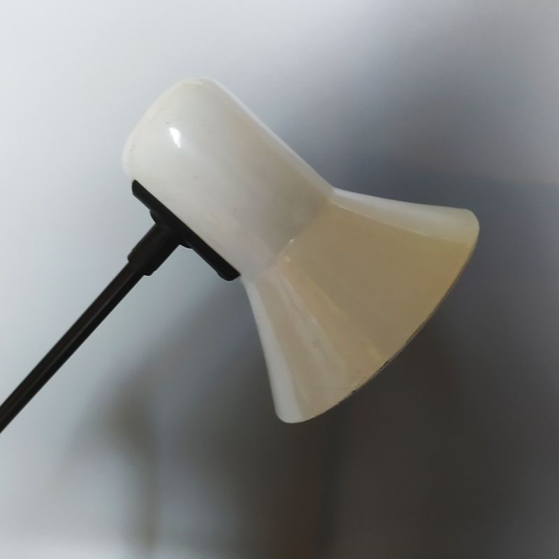Space Age White Table Lamp from Veneta Lumi, 1970s - 3