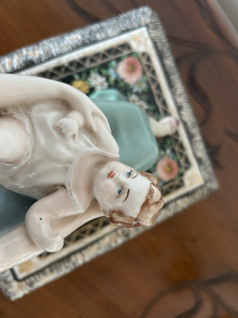 Maternity Statuette by Vincenzo Bertolotti, 1930s - 12