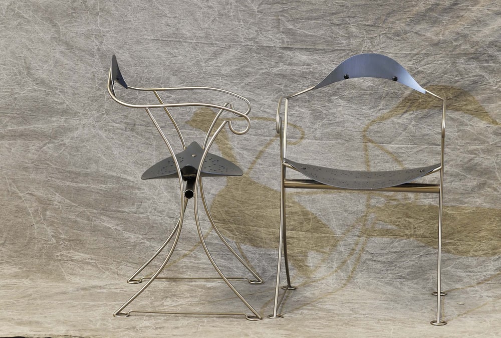 Set of Clessidra Chairs by Ricardo Dalissi for Zanotta - 2