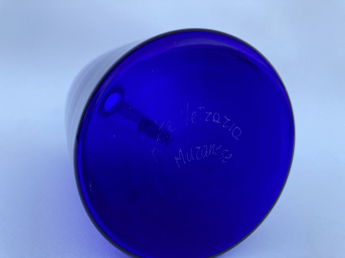 Vintage Italian Murano Glass Vase by Vittorio Zecchin - 16