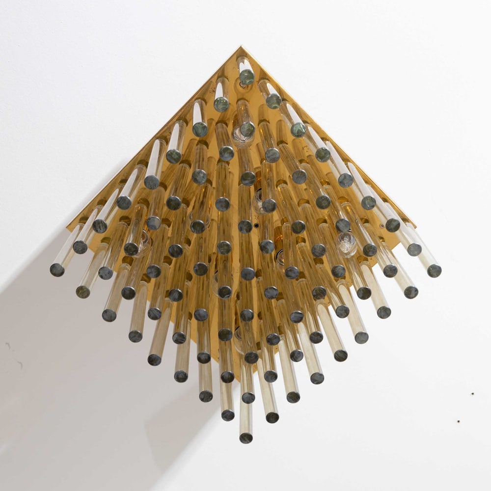 Mid-Century Italian Chandelier from Venini - 3