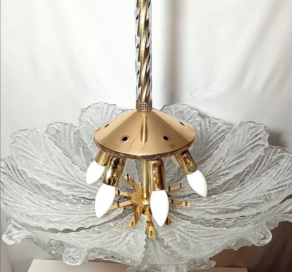 Murano Pendant Light by Barovier for Barovier & Toso - 6