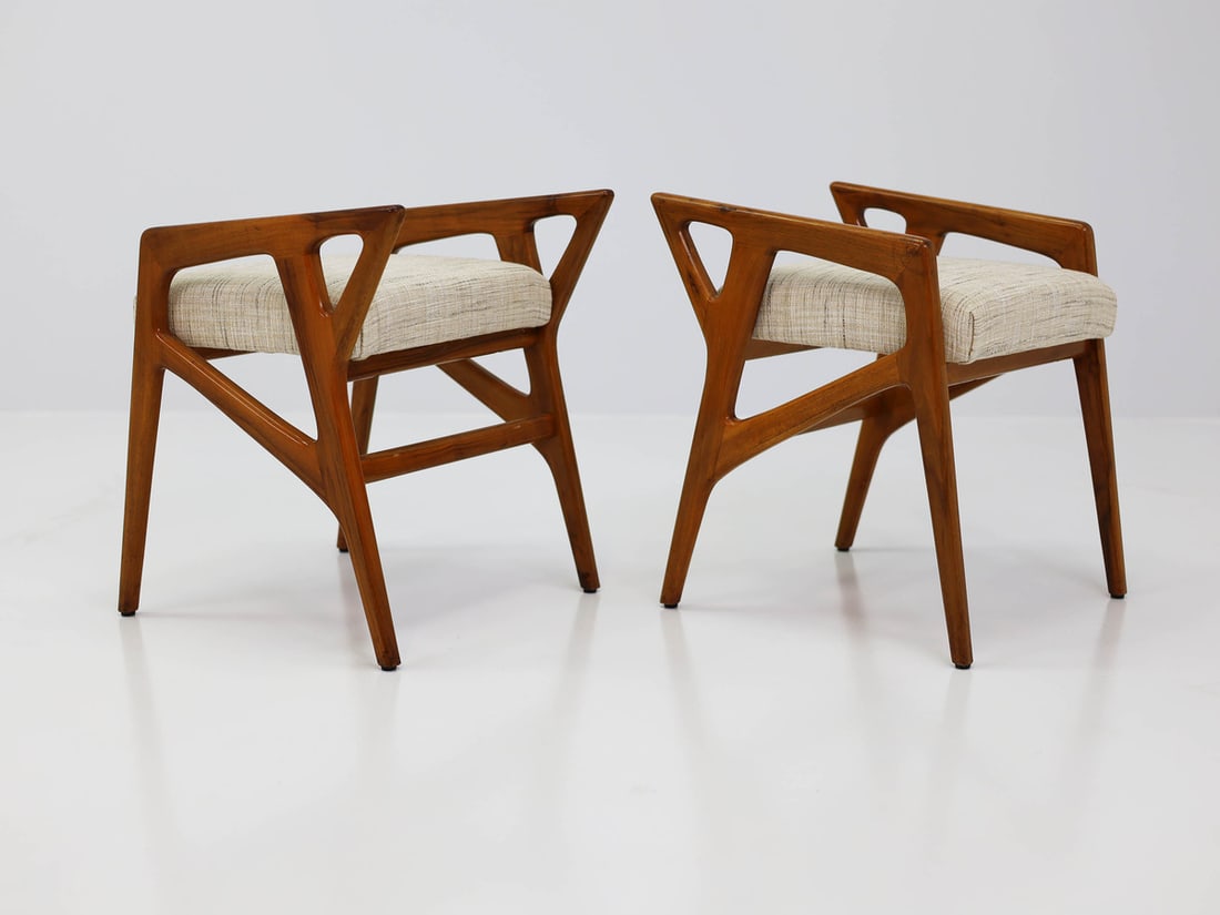Model 687 Stools by Gio Ponti for Cassina, Set of 2 - 2