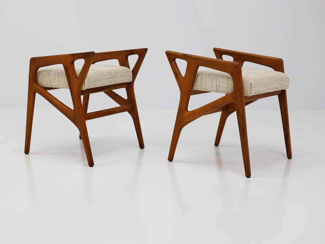 Model 687 Stools by Gio Ponti for Cassina, Set of 2 - 4