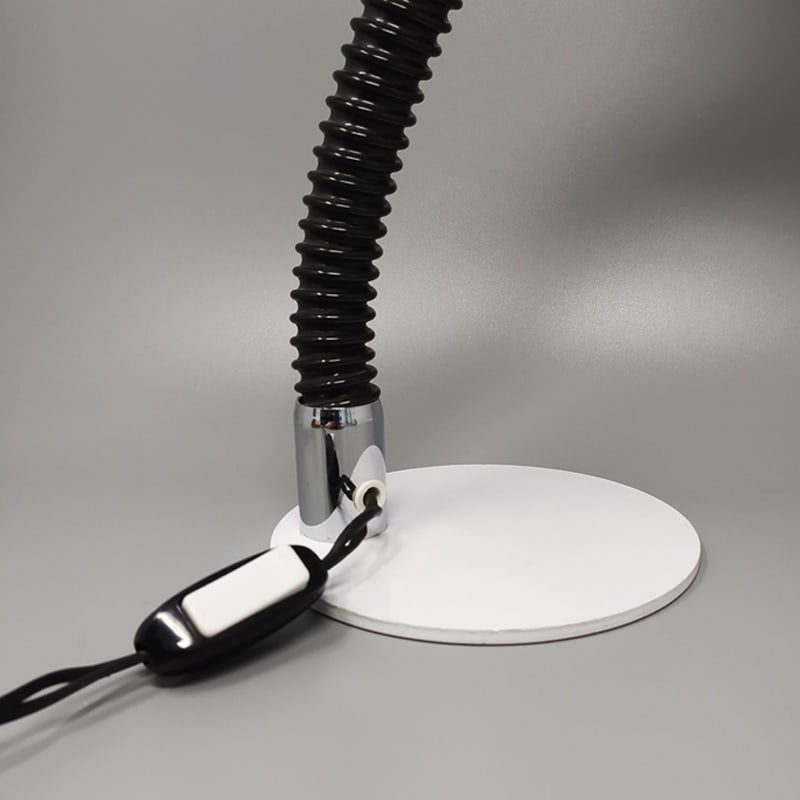 White Eyeball Table Lamp by Reggiani, Italy, 1970s - 7