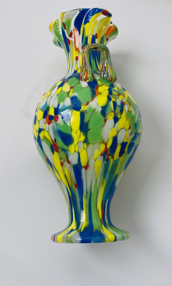 Vintage Murano Glass Amphora from Fratelli Toso, 1970s - 7
