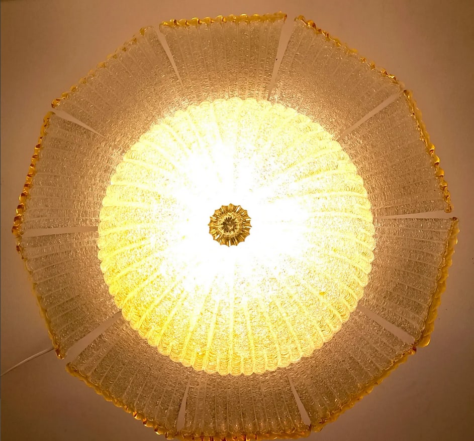Murano Glass Chandelier from Barovier & Toso, 1960s - 2