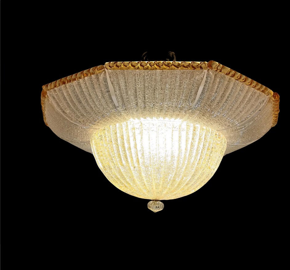 Murano Glass Chandelier from Barovier & Toso, 1960s - 4