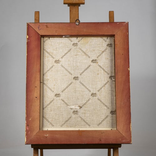 Still Life with Flowers, Oil on Board, Framed - 4