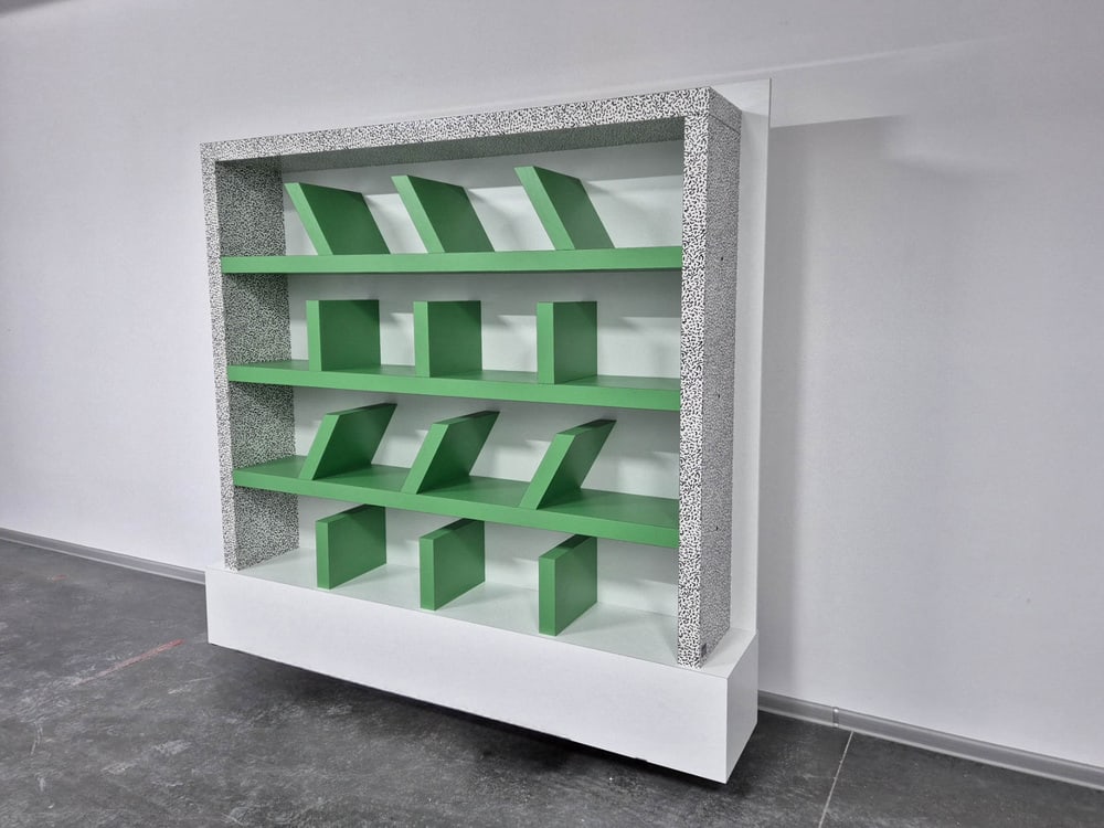 Suvretta Bookcase by E. Sottsass for Memphis Milan - 2