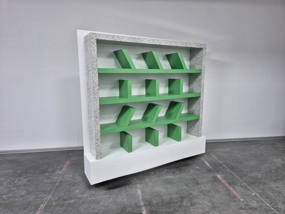 Suvretta Bookcase by E. Sottsass for Memphis Milan - 3