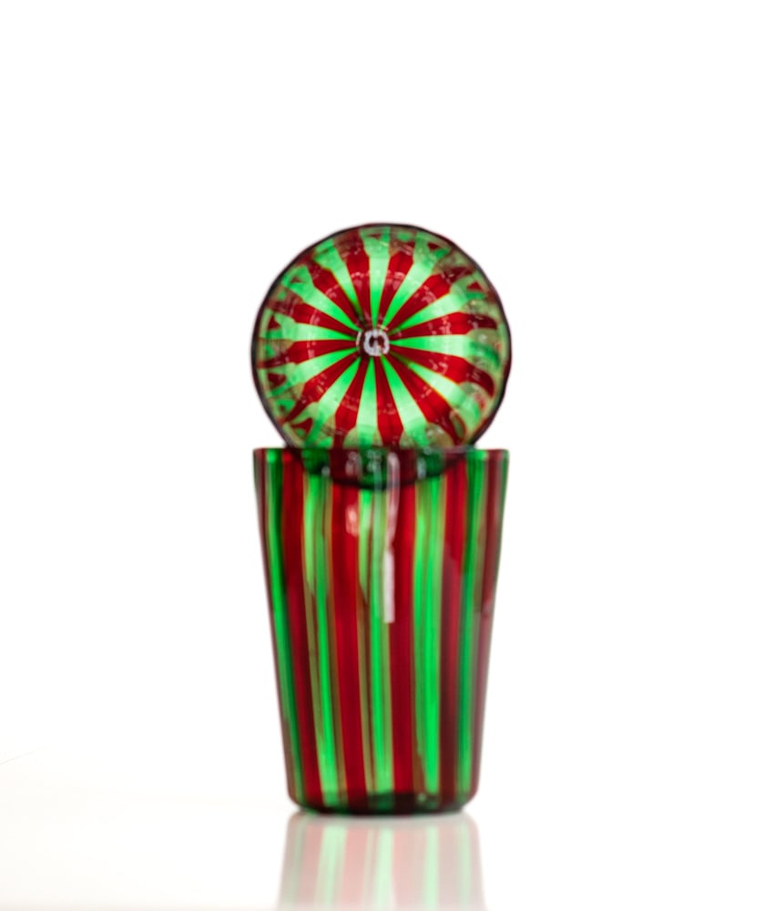 Murano Glassware by Angelo Ballarin, 2004, Set of 6 - 5