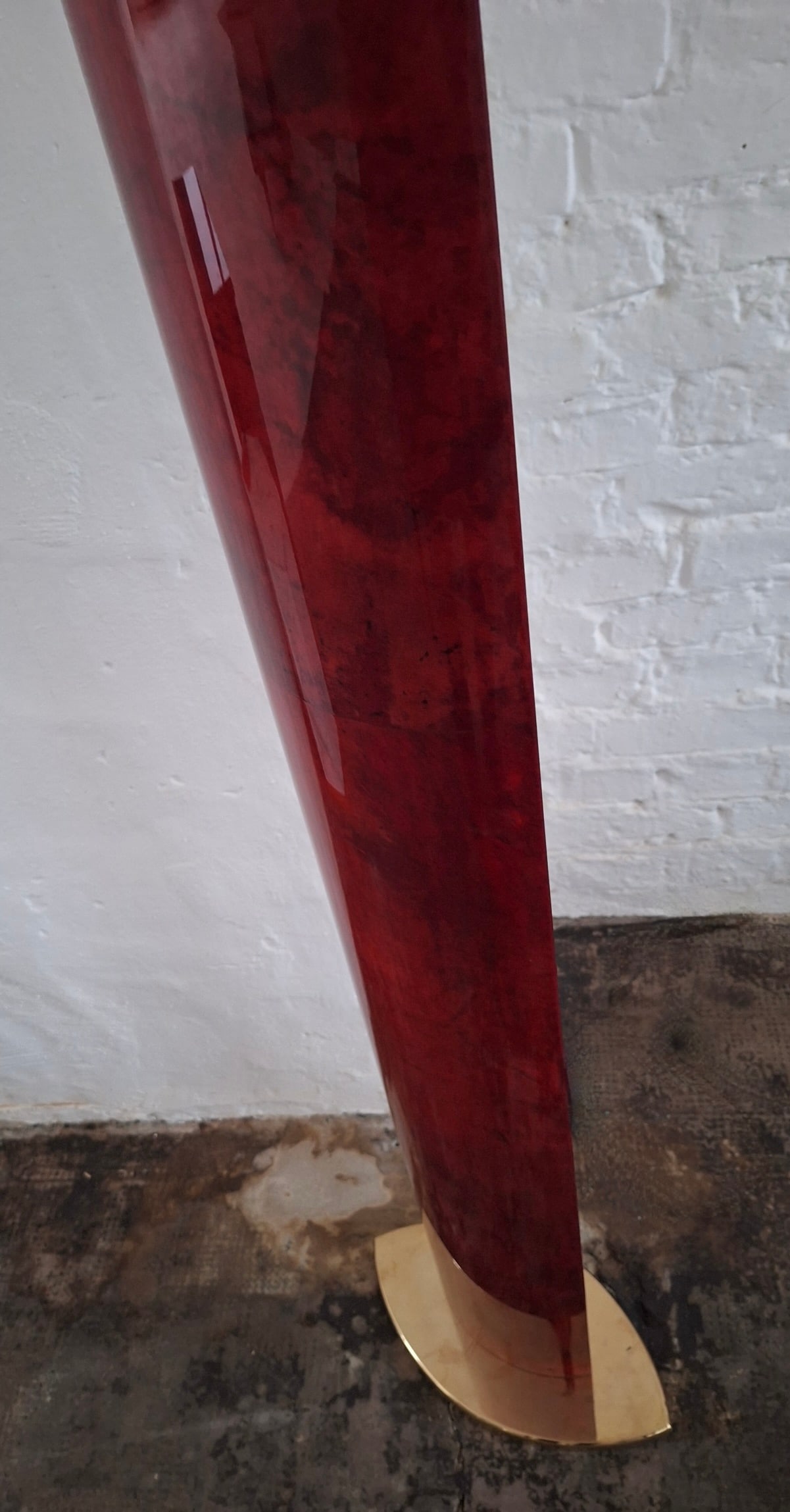 Model 2591 Floor Lamp in Parchment from Aldo Tura - 2