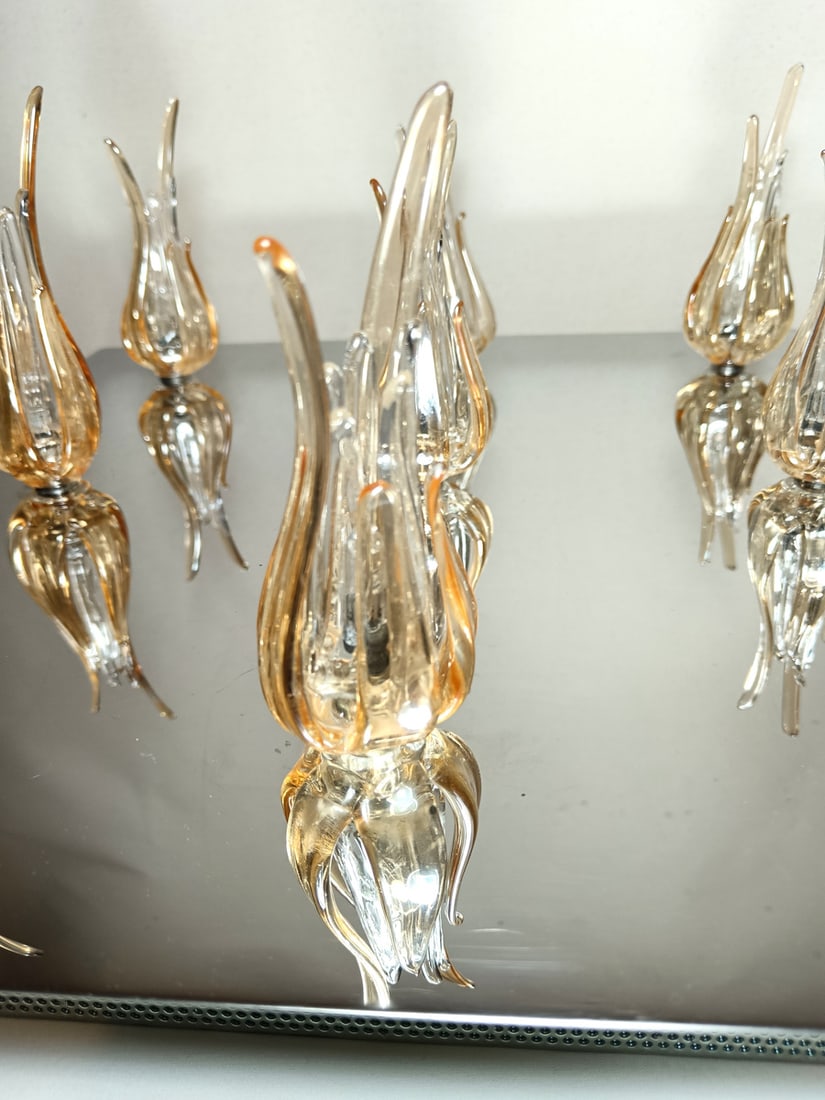 Murano Tulip Glass Ceiling Light by Aureliano Toso - 16