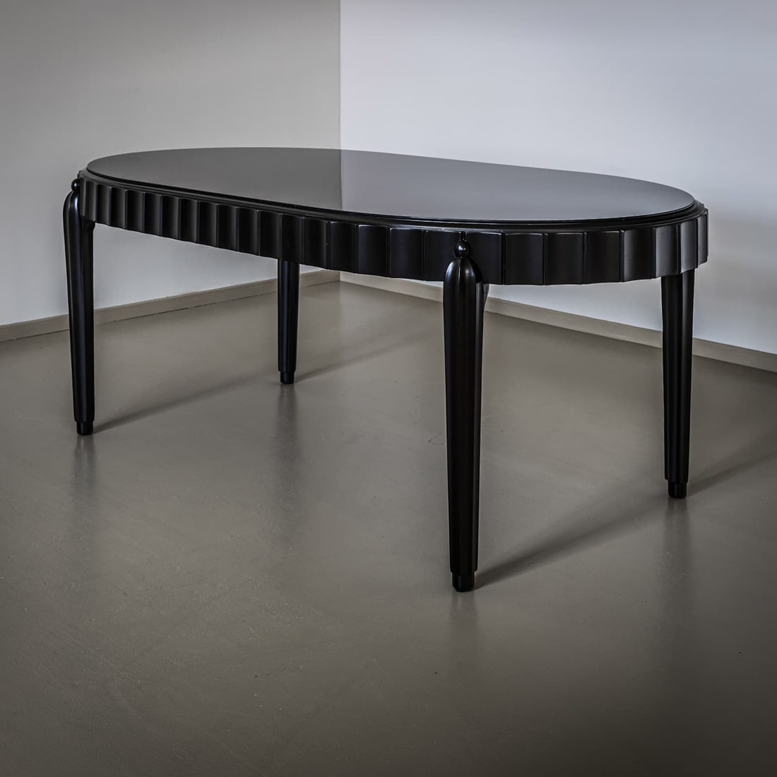 Art Deco Dining Room Set, Italy, 1930s, Set of 8 - 6