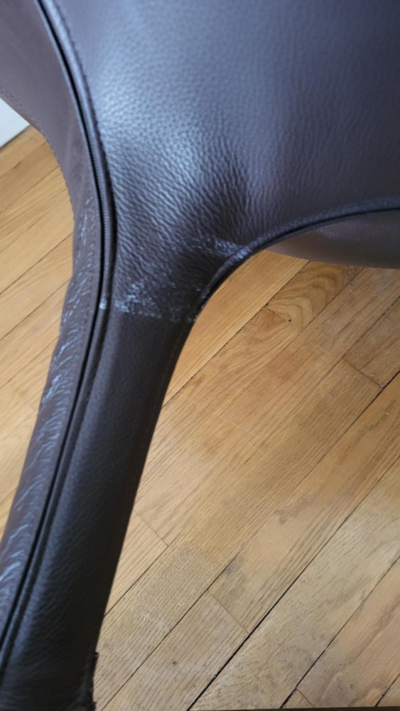 Armchair in Leather by Christophe Pillet for Zanotta - 10