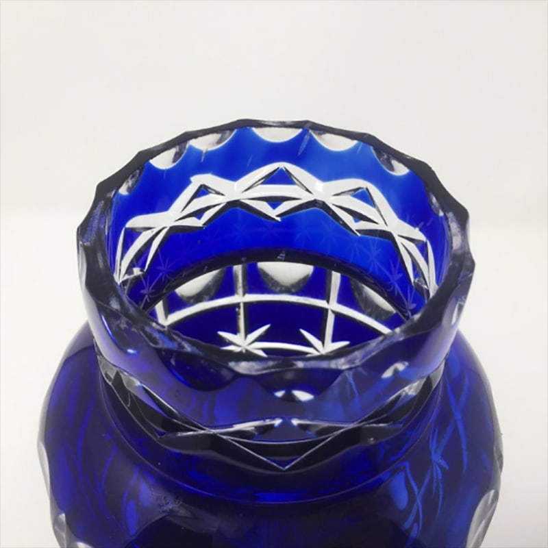 Vintage Italian Blue Vase by Creart, 1960s - 2