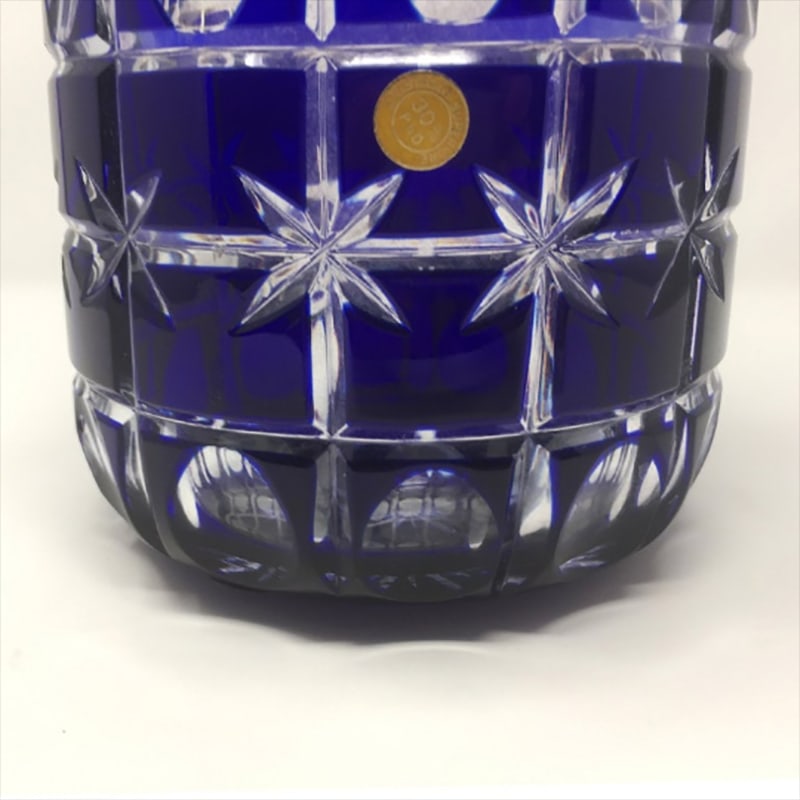 Vintage Italian Blue Vase by Creart, 1960s - 3