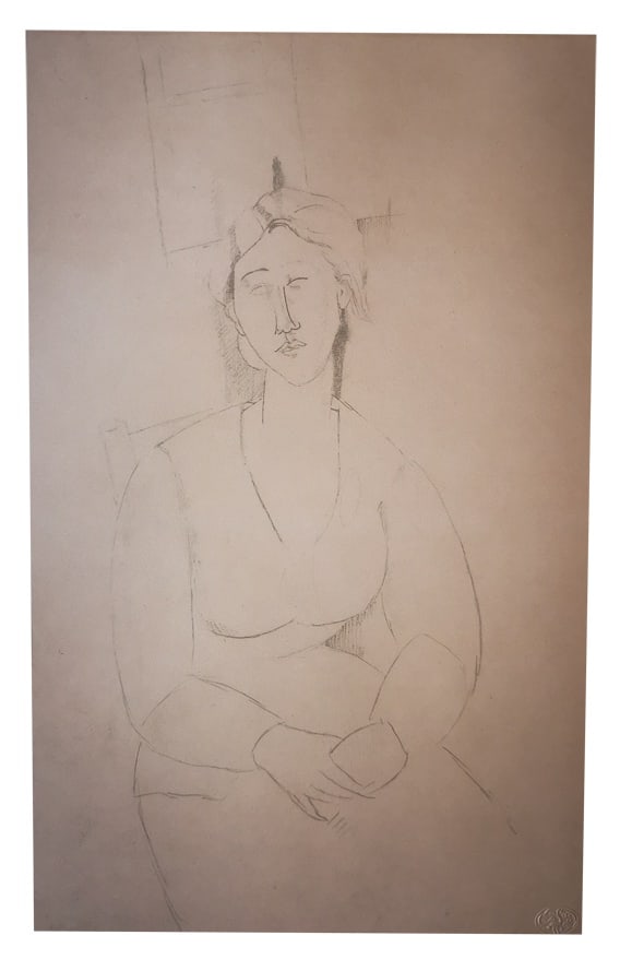 Amedeo Modigliani, Female Portrait, 1959, Lithograph (1 of 11)