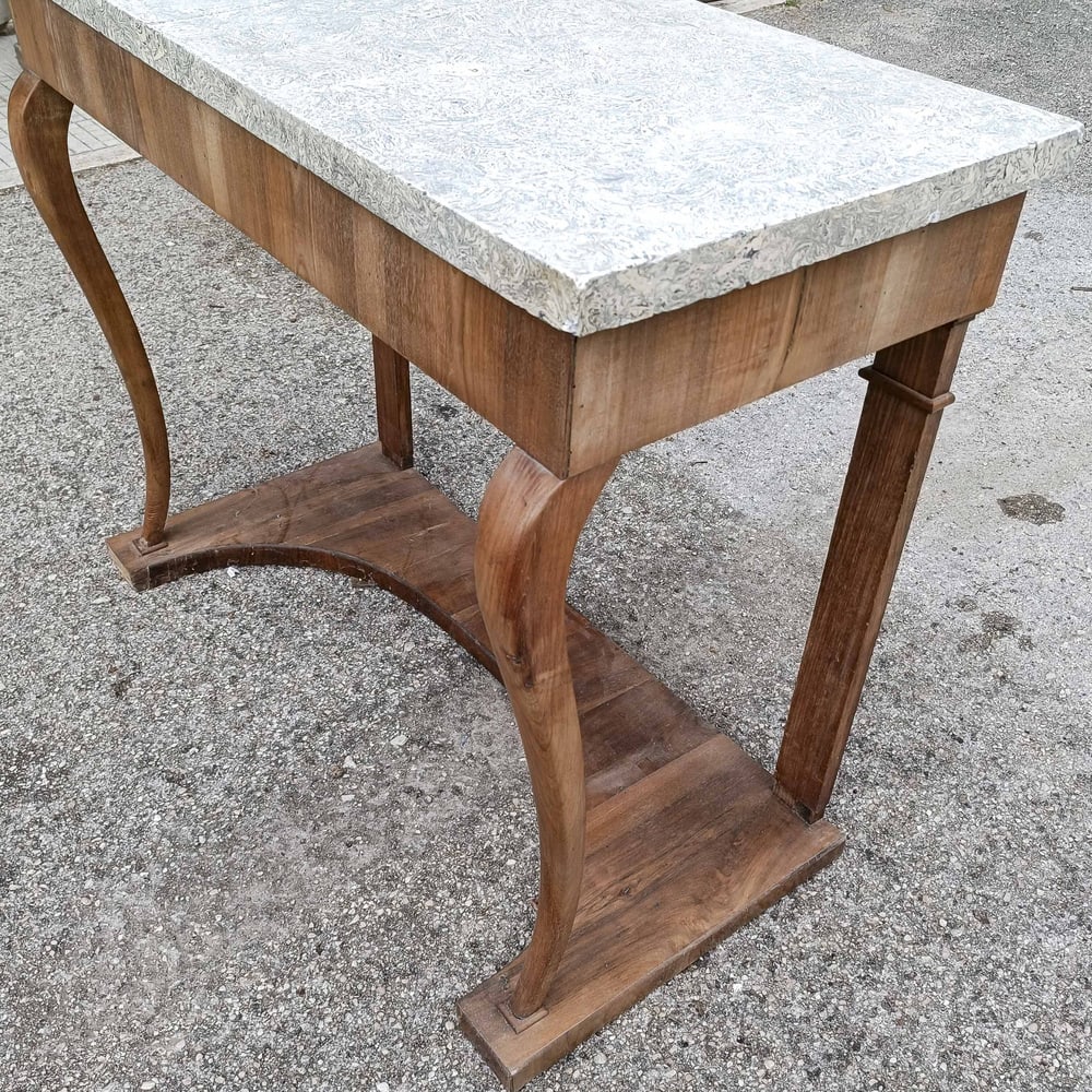 Vintage Wooden Console, 1800s - 16