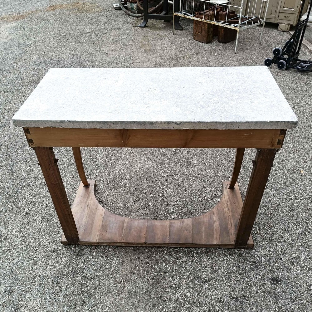 Vintage Wooden Console, 1800s - 8