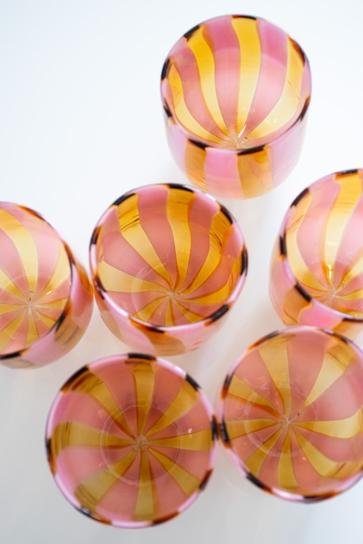 Murano Glasses by Mariana Iskra for Ribes, Set of 6 - 17