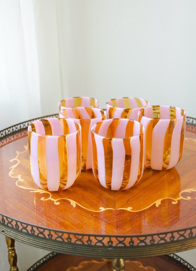 Murano Glasses by Mariana Iskra for Ribes, Set of 6 - 2