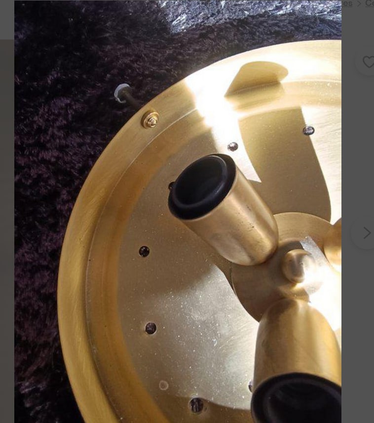 Murano Reticello Swirl Glass Ceiling Light from Venini - 2