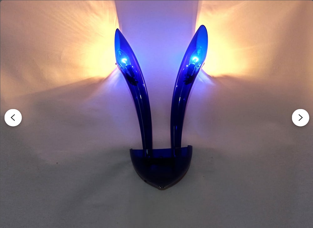 Murano Glass Wall Sconce by Seguso, 1990s - 8