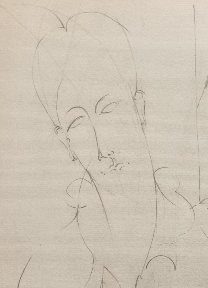 A. Modigliani, Lunia, Lithograph - 4