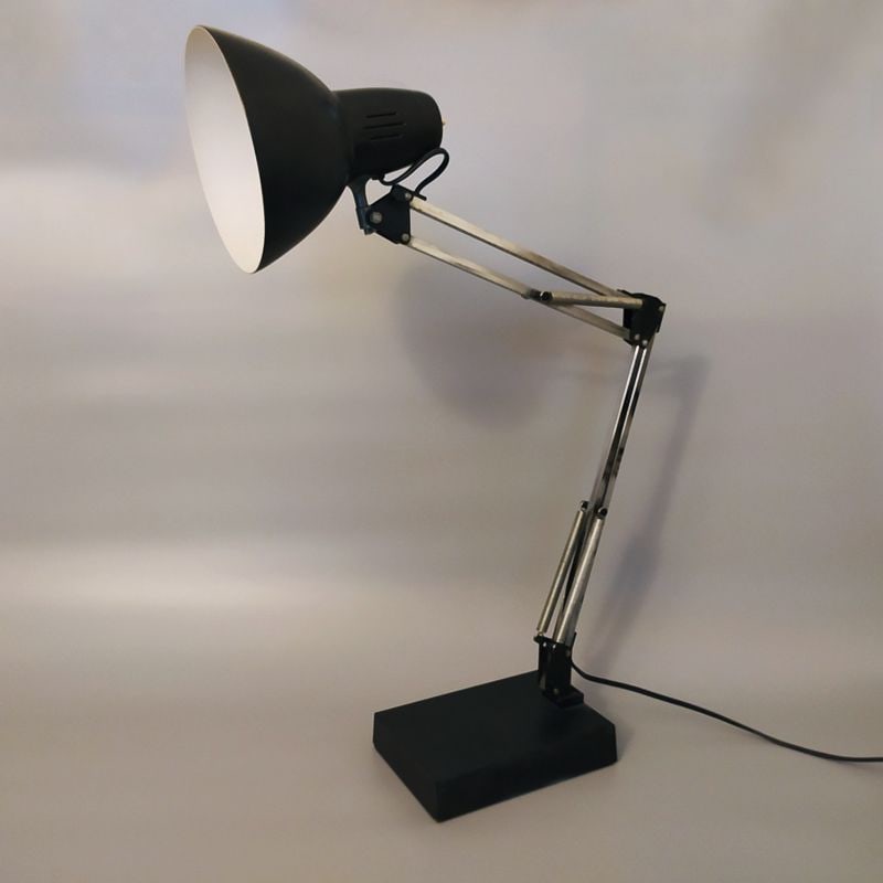 Black Table Lamp from Arteluce, 1970s - 2