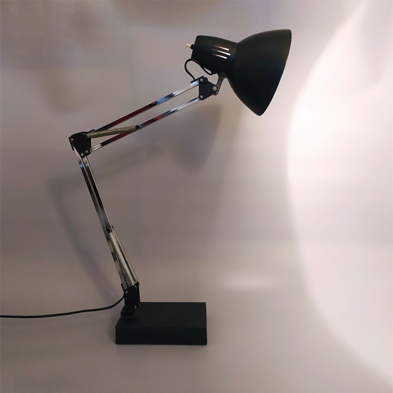 Black Table Lamp from Arteluce, 1970s - 4