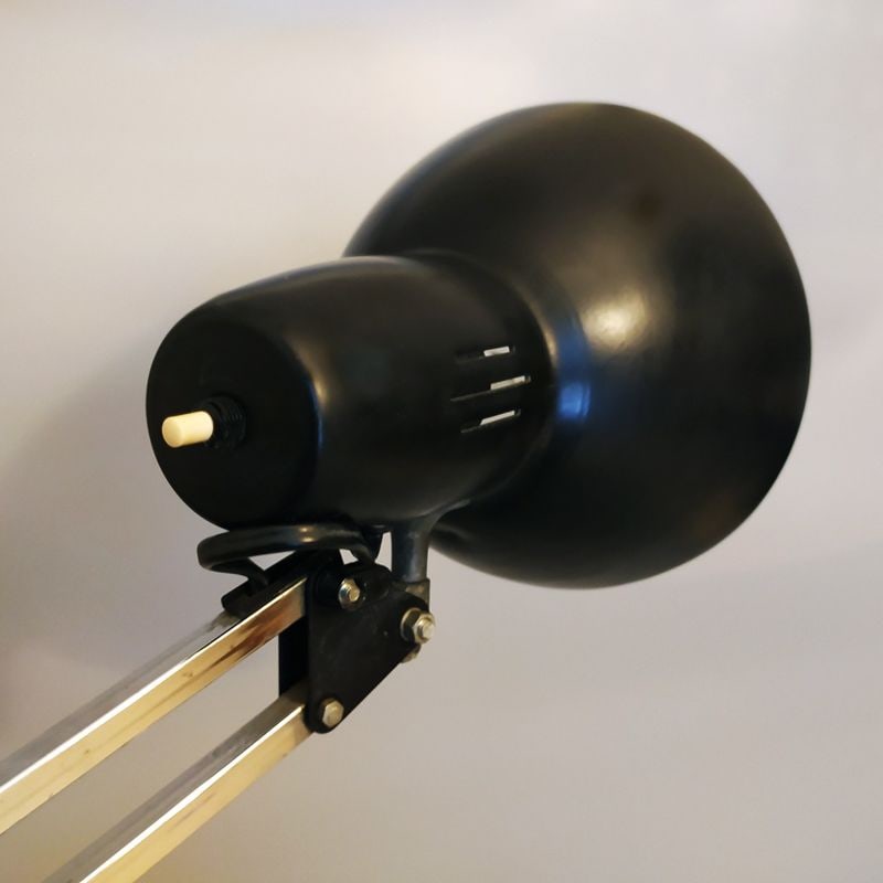 Black Table Lamp from Arteluce, 1970s - 7