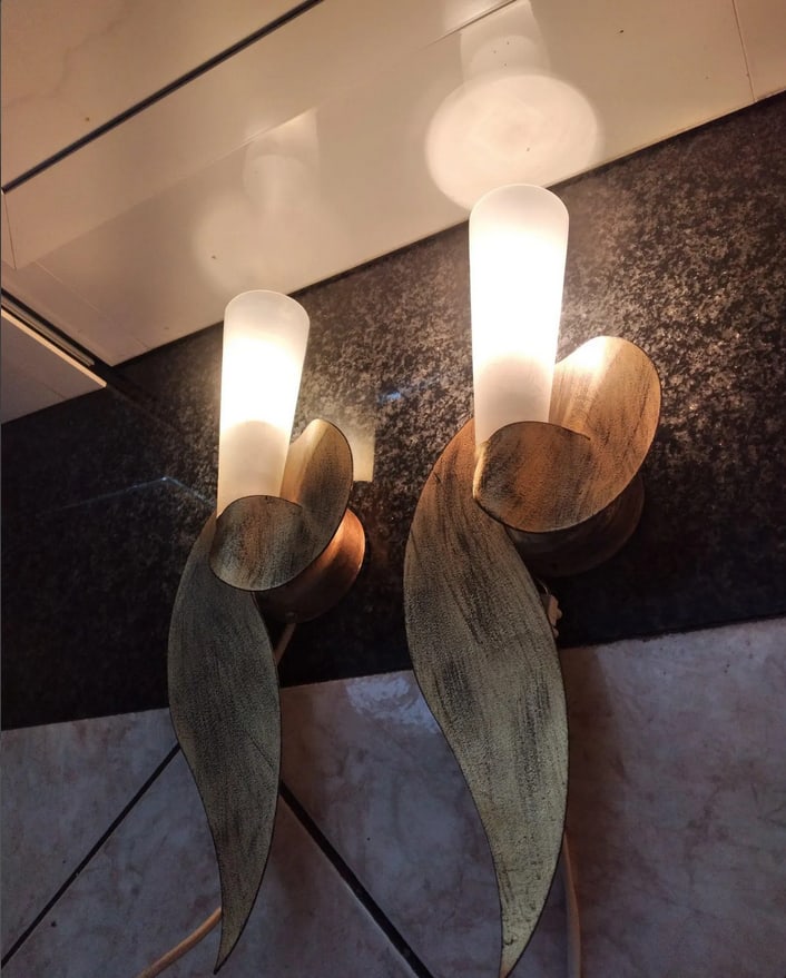 Murano Glass Wall Lights from Banci Firenze, Set of 2 - 6